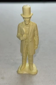 VTG MARX CIVIL WAR PLAYSET CREAM COLORED FIGURE ABRAHAM LINCOLN BLUE GRAY - Picture 1 of 2
