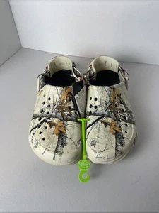Crocs x Realtree Edge Echo Clogs Mens 12 Bone Camo Beige Outdoors New NWT - Picture 1 of 14
