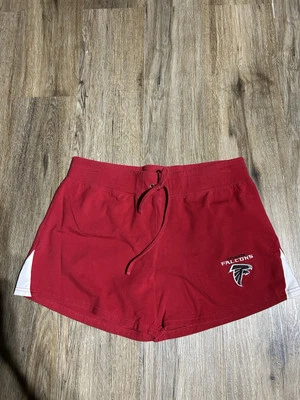 Pantalones cortos rojos para mujer Y2K Rebook Atlanta Falcons talla mediana Foto 1 de 4