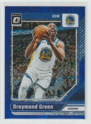 Donruss Optic Draymond Green #129 Blue Glitter #10/15 Warriors 2024-25 Foto 1 de 2