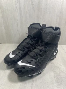 Tacchetti da calcio Nike Force Savage 2 squalo neri/bianchi da uomo taglia 10 larghi - Foto 1 di 8