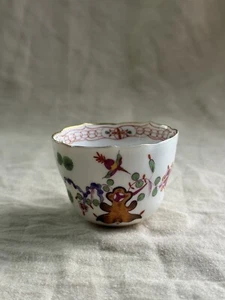 Taza antigua Meissen Kakiemon roca y pájaro Demitasse tal cual - Imagen 1 de 24