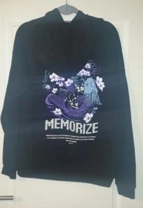 YourTurn Kapuzenpullover Gr L 42 = XL 44 Koi Fische Memorize Blau Schwarz Pulli - Bild 1 von 4