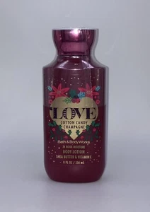 NEW Bath & Body Works LOVE COTTON CANDY CHAMPAGNE Body Lotion 8 Oz - Ships FREE! - Picture 1 of 1