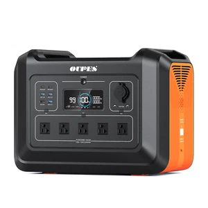 OUPES 2400w Portable Power Station 2400W/2232Wh Solar Generator Battery Camping - Picture 1 of 16