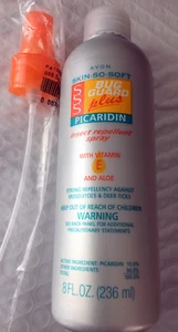 AVON SKIN-SO-SOFT BUG GUARD PLUS PICARIDIN INSECT REPELLENT PUMP SPRAY 8 FL OZ - Picture 1 of 2