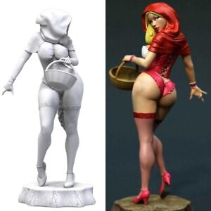 Little Red 3D Printing Unpainted Sexy Figure Model GK Blank Kit New In Stock