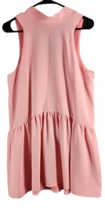 Elizabeth And James Dress Sleeveless Pale Peach Tie Neck SIZE MEDIUM  - Picture 1 of 20