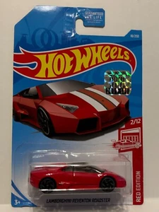 HOT WHEELS LAMBORGHINI REVENTION ROADSTE 2019 FACTORY SEALED TARGET RED EDITION - Bild 1 von 10