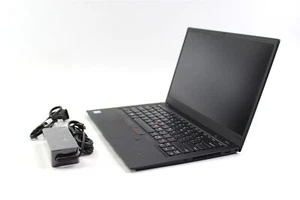 Thinkpad X1 Carbon Gen 4 i7-6600U 8GB 256GB 1920x1080 Win 10 Office 2019 Dock - Picture 1 of 10