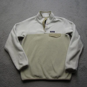 Patagonia  Synchilla Snap T  Jacket Womens S Brown Oatmeal Hiking Travel Fleece - Picture 1 of 12
