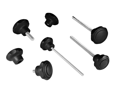 Knauf M5 M6 M8 M10 Sterngriff Knebelmutter Knaufschraube Rundgriff Schraube NEU - Bild 1 von 2