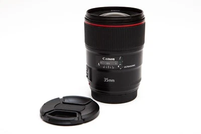 Canon EF 35mm 35 f/1.4 f/1.4L f1.4L f1.4 L II 2 USM - REPUESTOS/REPARACIÓN ¡Pero funciona! Foto 1 de 4