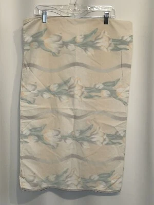 Wamustta Fundas de Almohada Estándar (2) Gris Rosa Floral Años 80 Glam Sham Set Festoneado Foto 1 de 4