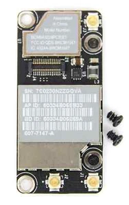 WiFi Bluetooth Card 607-7147 MacBook Pro 15" A1286 17" A1297 2010 Original Apple - Photo 1/10