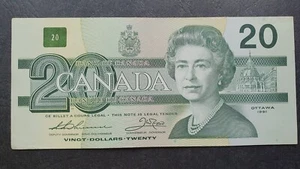 CANADÁ 20 dólares 1991, P-97a, XF+++ - Imagen 1 de 2