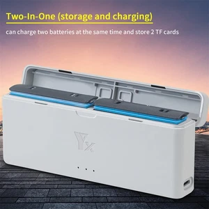 Sports Camera USB Portable Charger 2-Way Battery Manager for Insta360 X4 - Picture 1 of 9