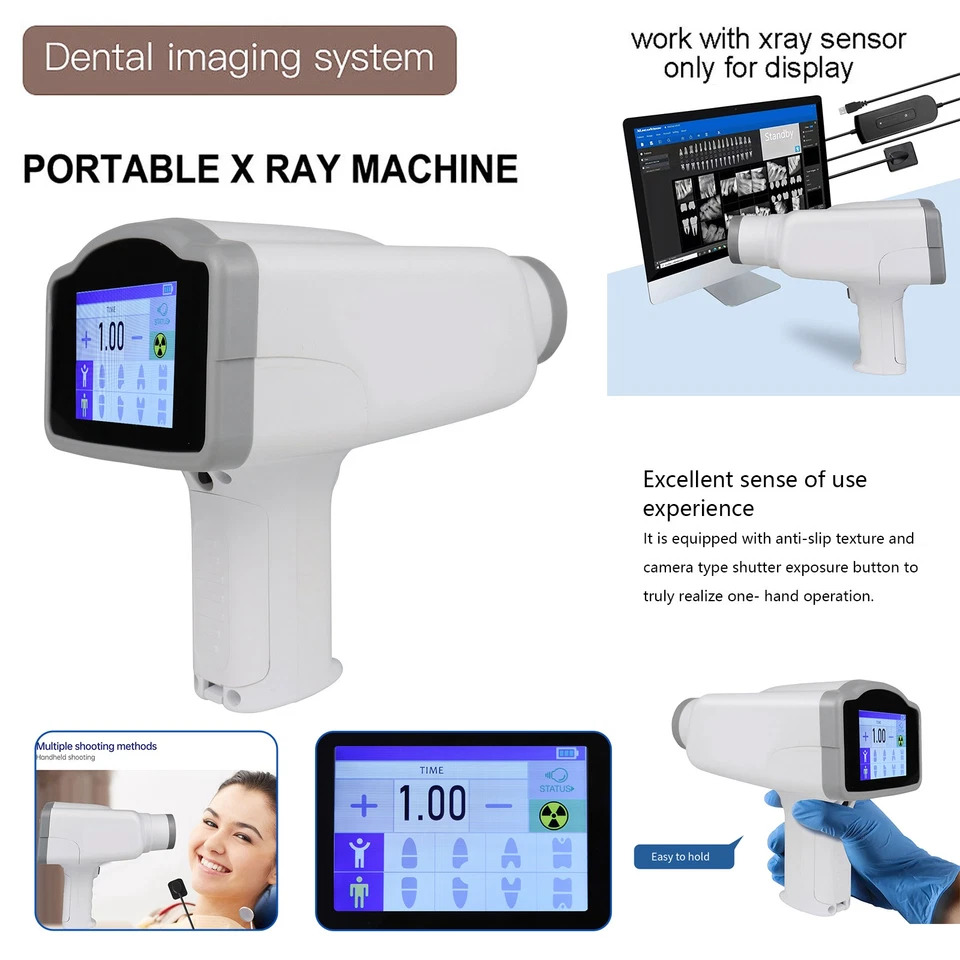 Dental Imaging System Portable Digital X-Ray Machine Handheld Xray Equipment S1 - Image 1 of 4