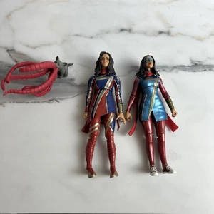 Marvel Legends The Marvels Ms. Marvel Hasbro 6" Totally Awesome Hulk baf Lot 2 - Picture 1 of 5