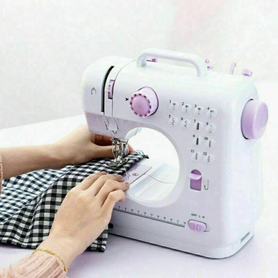 Electric Sewing Machine Mini Multi-Function Portable Hand Held Desktop Home NEW - image 1 of 4