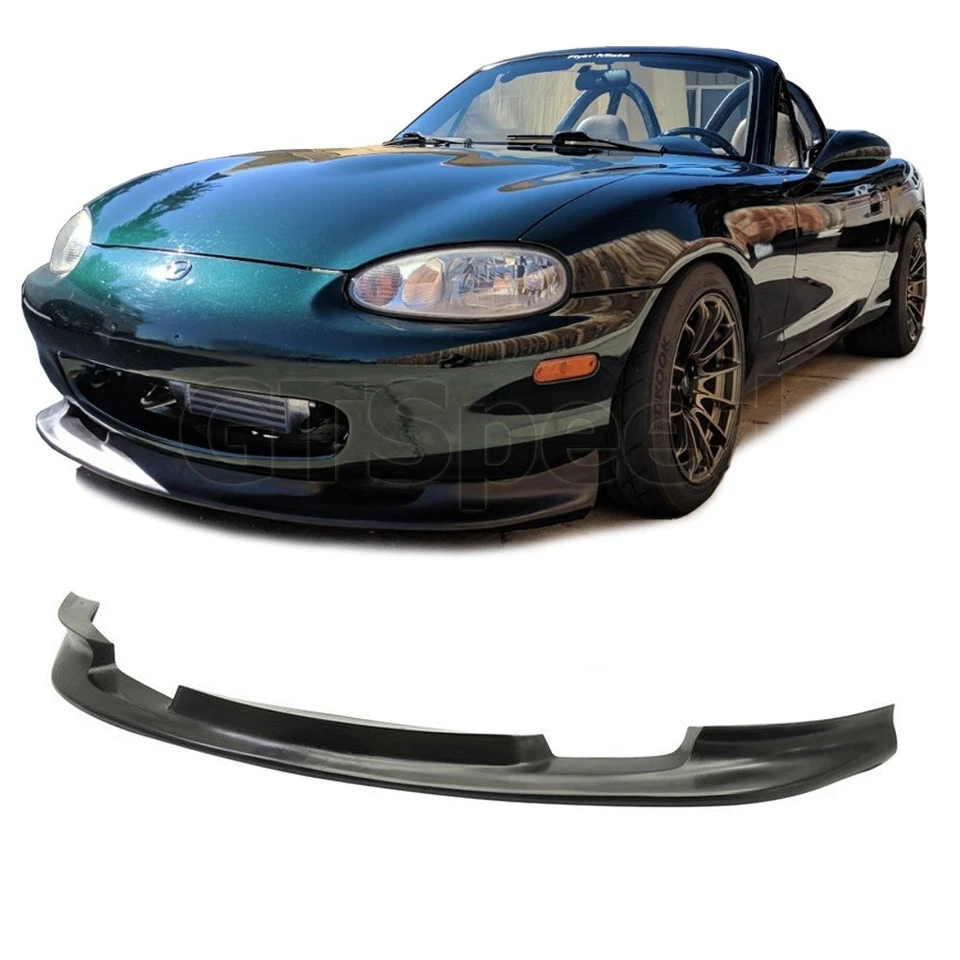 [SASA] Apto para Mazda Miata 1999-2000 NB Mk1 parachoques solo GV PU divisor de labios delantero Foto 1 de 2