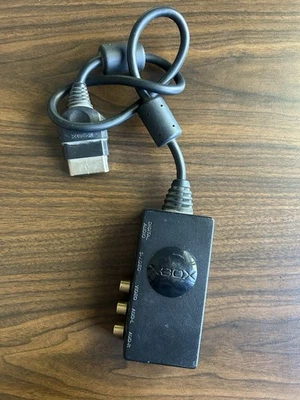 Adaptador Microsoft Original Xbox Advanced AV Pack X08-25261 OEM Oficial- Foto 1 de 2
