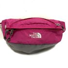 Auth THE NORTH FACE - Pink Gray Nylon Bum Bag