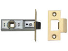 Union Tubular Mortice Latch 2648 Polished Brass 76Mm 3In Visi Unny2648pl30
