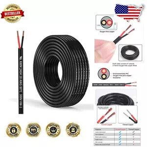 Durable 200FT 18 AWG PVC Electrical Wire - Ideal for Automotive and Lighting - Picture 1 of 9