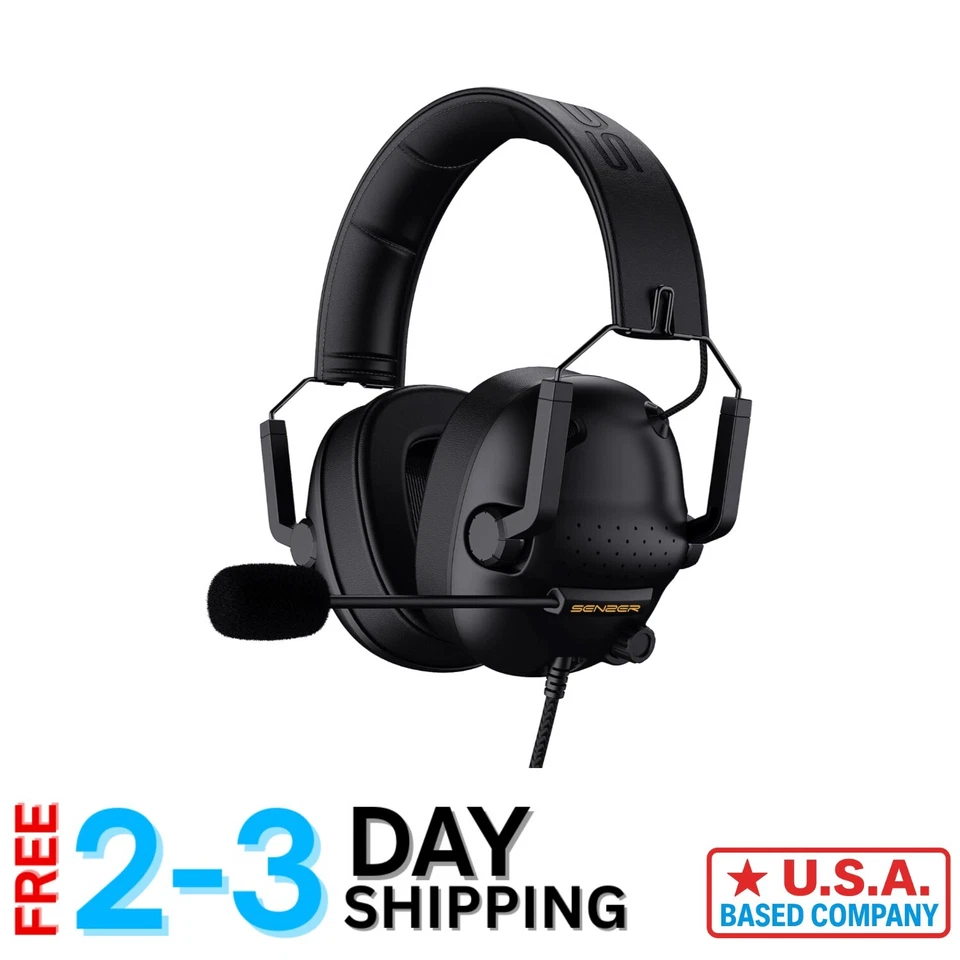 SG500 Surround Sound Pro Gaming Headset - Noise Cancelling & Lightweight Design - Image 1 of 4