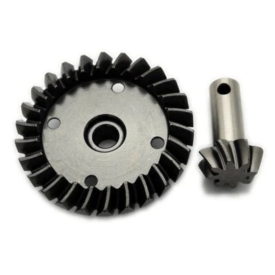 HD Steel Spiral Cut Diff Ring / Pinion Gear 8T/26T for HPI Savage X 4.6 XL FLUX  - Image 1 of 2