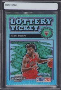 Boleto de lotería óptica Panini Contenders 2020-21 #4 Patrick Williams - Imagen 1 de 2