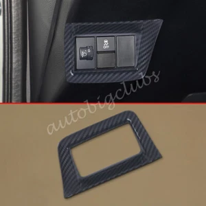 For Honda Civic 2022-2023 Carbon Fiber Headlight Adjust Cover Trims Accessories - Picture 1 of 5