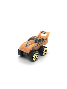 Vintage 1987 Road Champs Cement Race Car Orange - Picture 1 of 3