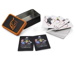 OFFICIAL NARUTO SHIPPUDEN DECK OF 54 PLAYING CARDS POKER CARDS IN COLLECTORS TIN - Picture 1 of 3