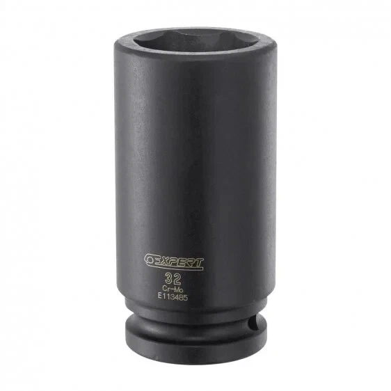EXPERT by FACOM E113485 32mm 3/4" Square Drive Metric 6pt Long Impact Socket New - Image 1 of 1