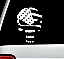 Punisher Skull Flag 6-Inch Decal Sticker for car window