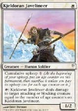 KJELDORAN JAVELINEER FOIL X4 4 4X Coldsnap MTG Magic the Gathering Cards DJMagic