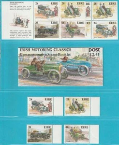 Irland aus 1989 ** postfrisch MiNr. 671-674 + MH 12 + H-Blatt 13+14 Auto - Picture 1 of 1
