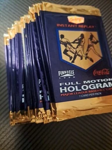 40 PACKS LOT OF 1996 PINNACLE DENNY'S FULL MOTION HOLOGRAMS, 1 CARD PER PACK.  - Picture 1 of 3
