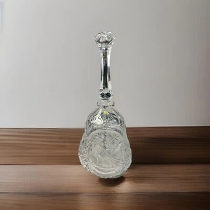 Vintage Hofbauer BYRDES Bird Crystal Bell 8" Ringing Bell Wedding Gift - Picture 1 of 7
