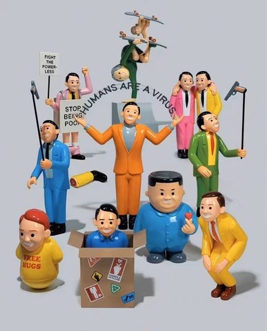 Joan Cornella 10thHumans Are A Virus———Kim Jong-un Cover