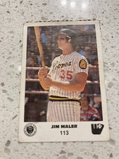 1981-82 Venezuelan Winter League Sticker Jim Maler Caracas #113