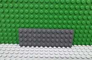 Lego 1 Dark Bluish Gray 4x12 base plate NEW - Picture 1 of 1