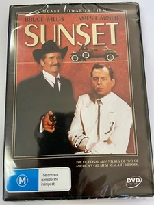 SUNSET (DVD ) *BRUCE WILLIS JAMES GARNER* BRAND NEW REGION 4 - Picture 1 of 2