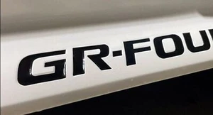 Premium Cast Vinyl Decal Letter Inserts for 2023-2025 Corolla GR-Four Rocker Pan - Picture 1 of 41