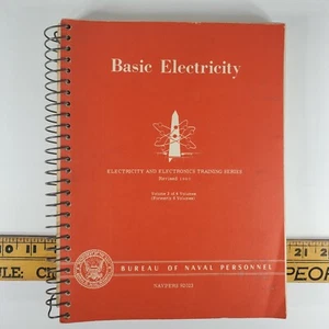 NAVY 1960 Basic Electricity & Electronics Personnel Training 10086-A Book Vol 3 - Picture 1 of 11
