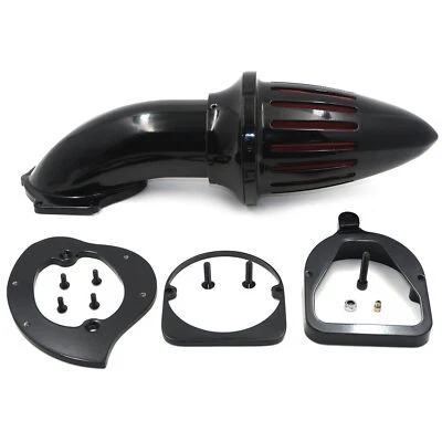 Kit de admisión de filtro de aire negro brillante Bullet para Honda Shadow Spirit Ace 750 98-13 Foto 1 de 4