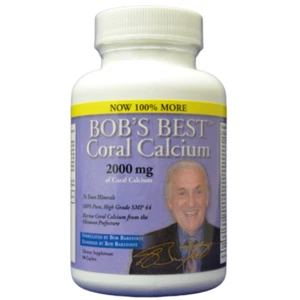 Bob's Best Coral Calcium, 2000 mg, 90 caplets 74 Trace Minerals by Bob's Best - Picture 1 of 3
