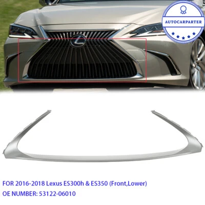 For 2016 2017 2018 Lexus ES300h ES350 Front Lower Bumper Molding Trim 5312206010 Foto 1 de 4